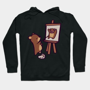 A Grizzly Self Pawtrait Hoodie